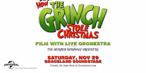 How the Grinch Stole Christmas - Film With Live Orchestra