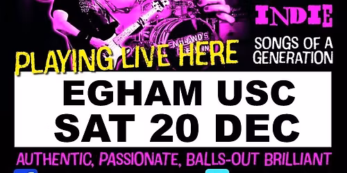 England's Dreaming Big Christmas Party at Egham USC!