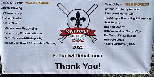 10th Annual Kat Hall Wiffle Ball Classic