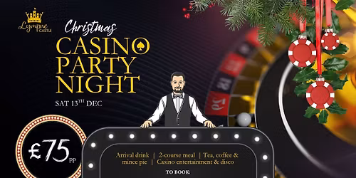 Christmas Casino Party Night At The Castle