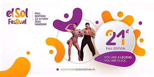 21st elSol Festival 2026 OFFICIAL || 12-16th November || Warsaw, Poland