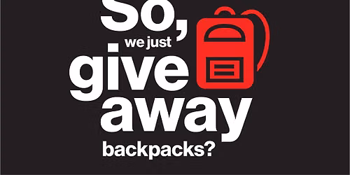 FREE Annual Backpack Giveaway 2026