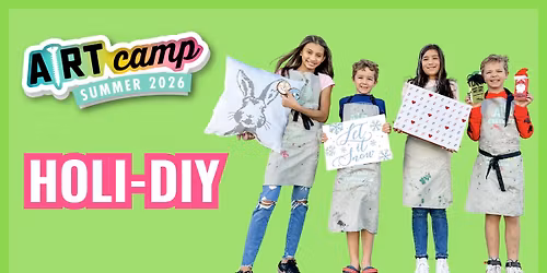 Art Camp Week 5: Holi-DIY in July