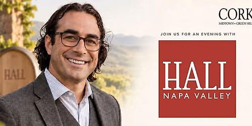 Join Us: Taste selections from HALLS Napa Valley with Tony Gatti