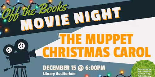 Off the Books: Movie Night - The Muppets Christmas Carol