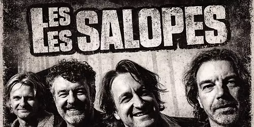 Les Salopes, een kwartet van doorleefde mannen uit de Maasdelta