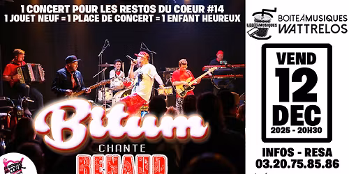 BITUM CHANTE \u00ab RENAUD \u00bb1 CONCERT POUR LES RESTOS DU C\u0152UR #14