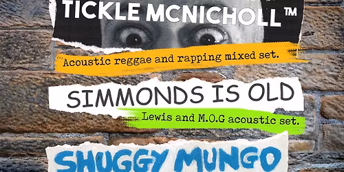 Vibrant Rebels Debut with Shuggy Mungo, Simmonds is old and Tickle: Live In Leith