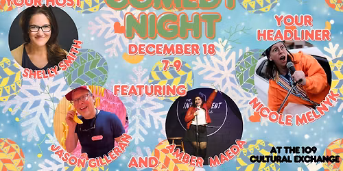 December Comedy Night at The 109! 