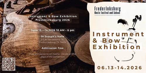 Instrument & Bow Exhibition Fredericksburg 2026