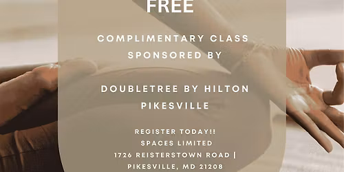 Gentle Yoga Flow - Sponsored by DoubleTree Hilton Pikesville