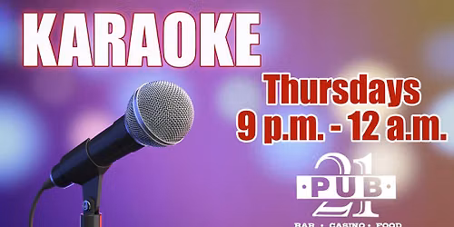Karaoke Night @ Pub 21