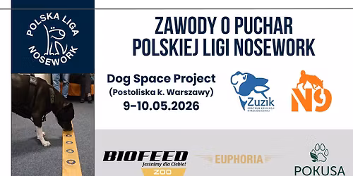 Zawody o Puchar Polskiej Ligi Nosework w Postoliskach ko\u0142o Warszaway