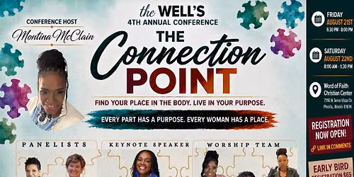 Fourth Annual Women\u2019s Conference : THE CONNECTION POINT!