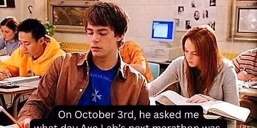 Premier Marathon - Mean Girls Style 