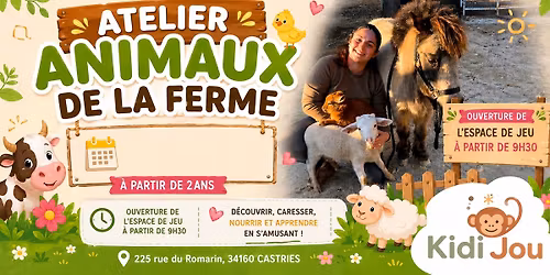ATELIER ANIMAUX DE LA FERME