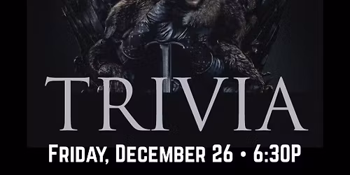 Game of Thrones Trivia Night