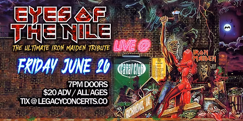 Eyes of the Nile: The Ultimate Tribute to Iron Maiden w\/ Let's Get Rocked