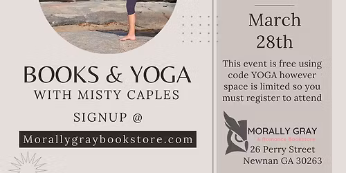 Quiet Reading Hour & Yoga With Misty Caples