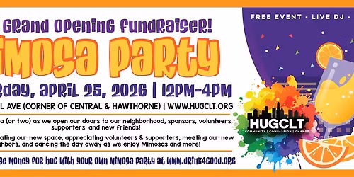 HUG Mimosa Party & Grand Opening!