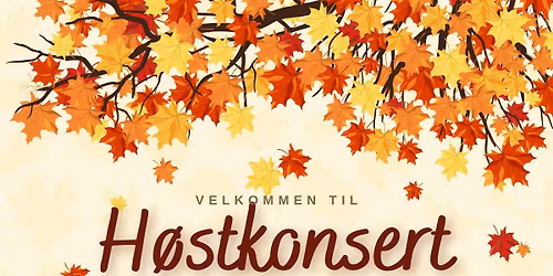 \ud83c\udf42 H\u00f8stkonsert i Stadsbygd kirke \ud83c\udf42