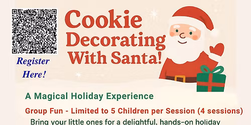 Decorating with Santa