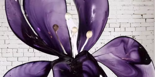 Resin Iris Bunch of Flowers Workshop