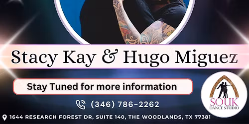 West Coast Swing Workshops & Social with Champions Hugo Miguez & Stacy Kay! 