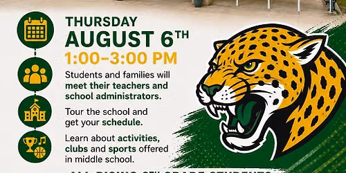 6th Grade Orientation