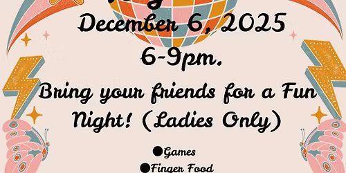 Ladies Night In- 70s Style