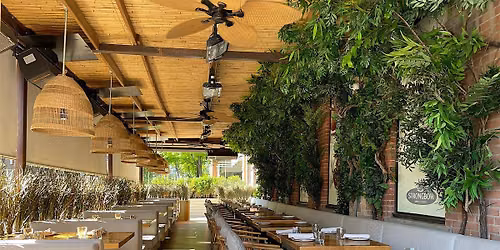 Couples Dining @ Myth (Greek Cuisine on the Patio)!