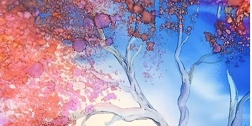 Doodling, Alcohol Ink and a Touch of Poetry