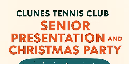 Senior Presentation and Christmas Party