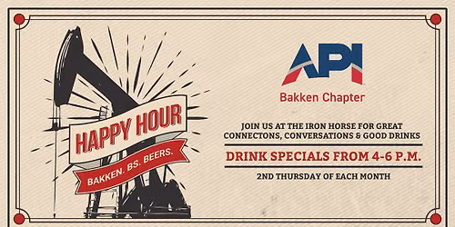 Bakken API Happy Hour