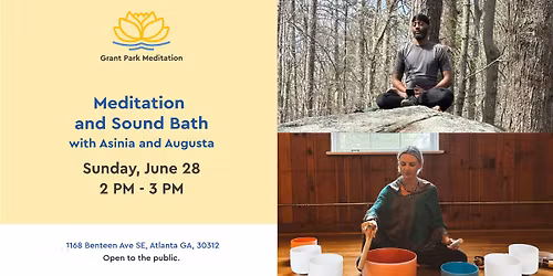 Sunday Meditation & Sound Bath in Grant Park