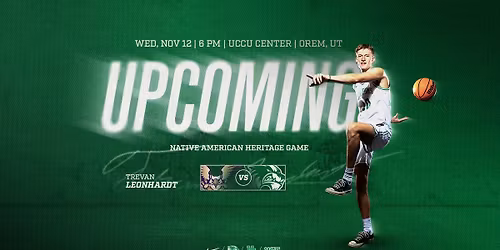 UVU Men's Basketball Native American Heritage Game
