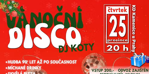 V\u00c1NO\u010cN\u00cd DISKOT\u00c9KA