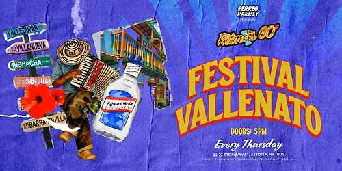 Ritmos: Festival de Vallento Colombian Latin Party NYC