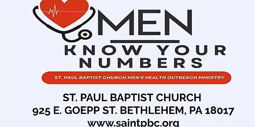 MEN KNOW YOUR NUMBERS FREE Health Screenings for Men