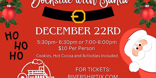 Dockside with Santa Aboard the Barbara Lee