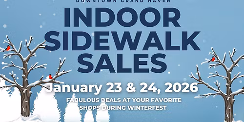 Grand Haven Indoor Sidewalk Sales 2026