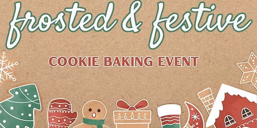 Frosted & Festive Cookie Baking Event