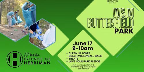 Park Cleanup - W& M Butterfield