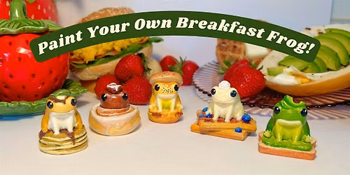Paint Your Own Breakfast Frog