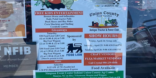 Union County Tractor Show