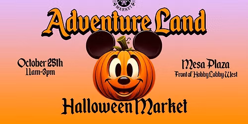 Adventure Land Halloween Market