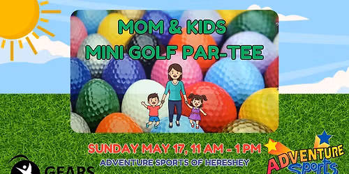 Mom & Kids Mini Golf Par-Tee