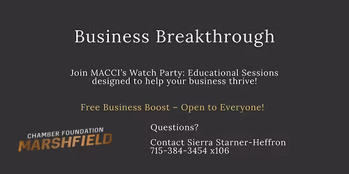 Watch Party: Writing your business plan plus workshop