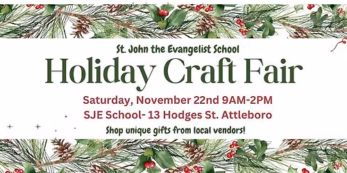 SJE Holiday Craft Fair