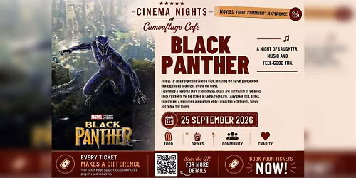 Cinema Nights Presents: BLACK PANTHER